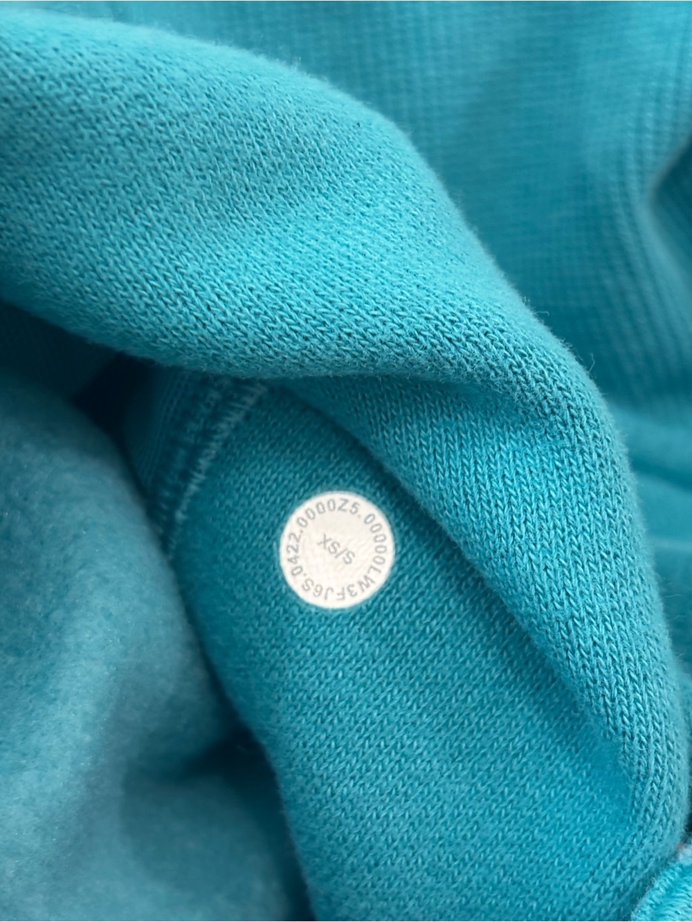 Lululemon Scuba sweatshirt Funnel Neck Half Zip Sweater Oceanic Blue S - Picture 7 of 12
